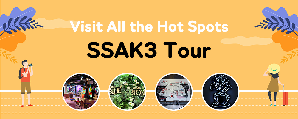 Visit All the Hot Spots, SSAK3 Tour