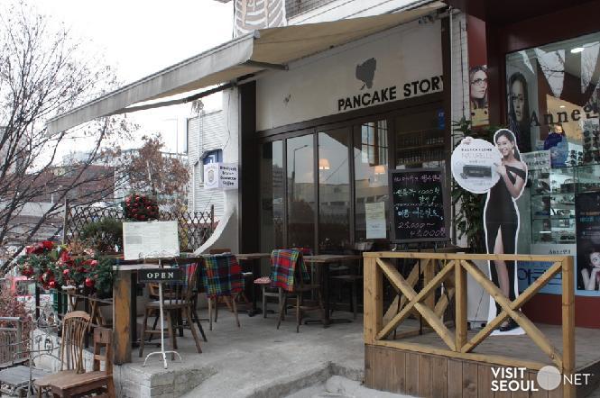 The exterior of Pancake Original Story