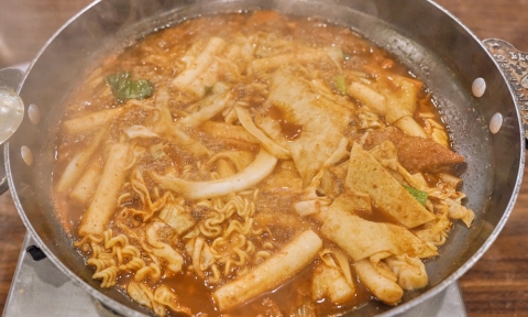 신당동 떡볶이 골목