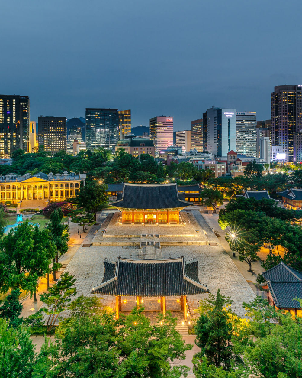 Romance in Deoksugung Palace of the Korean Empire